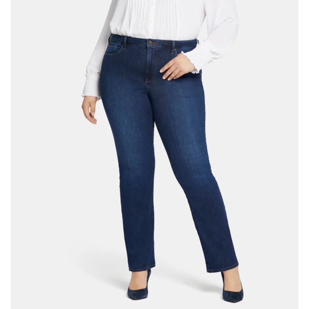 NWT NYDJ Barbara Bootcut Jeans Plus Size 24W Cooper Wash Slimming Lift Tuck